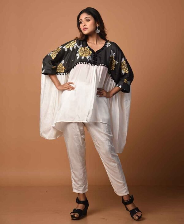 Midnight Black Curves: Plus Size Casual Wear Co-ord Collection - Image 2