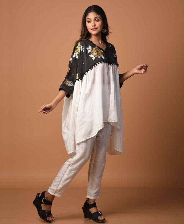 Midnight Black Curves: Plus Size Casual Wear Co-ord Collection - Image 3