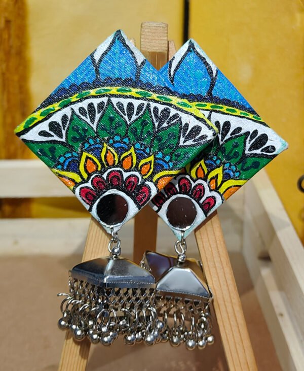 Hand Painted Earring - Image 2
